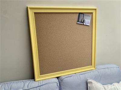 'Citron' Extra Large Noticeboard with Classical Frame