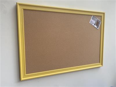 'Babouche' Giant Pinboard with Classical Frame